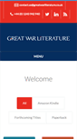 Mobile Screenshot of greatwarliterature.co.uk